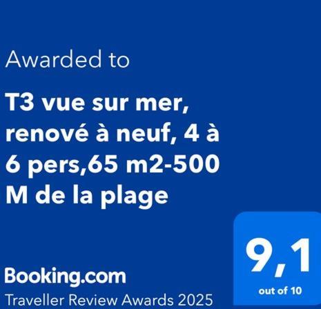 T3 Vue Sur Mer, Renove A Neuf, 4 A 6 Pers,65 M2-500 M De La Plage Argelès-sur-Mer Exteriör bild
